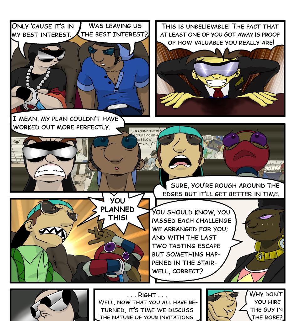 Star Squad - Episode 3, Page 12: Ch.3 - Agents of the Light