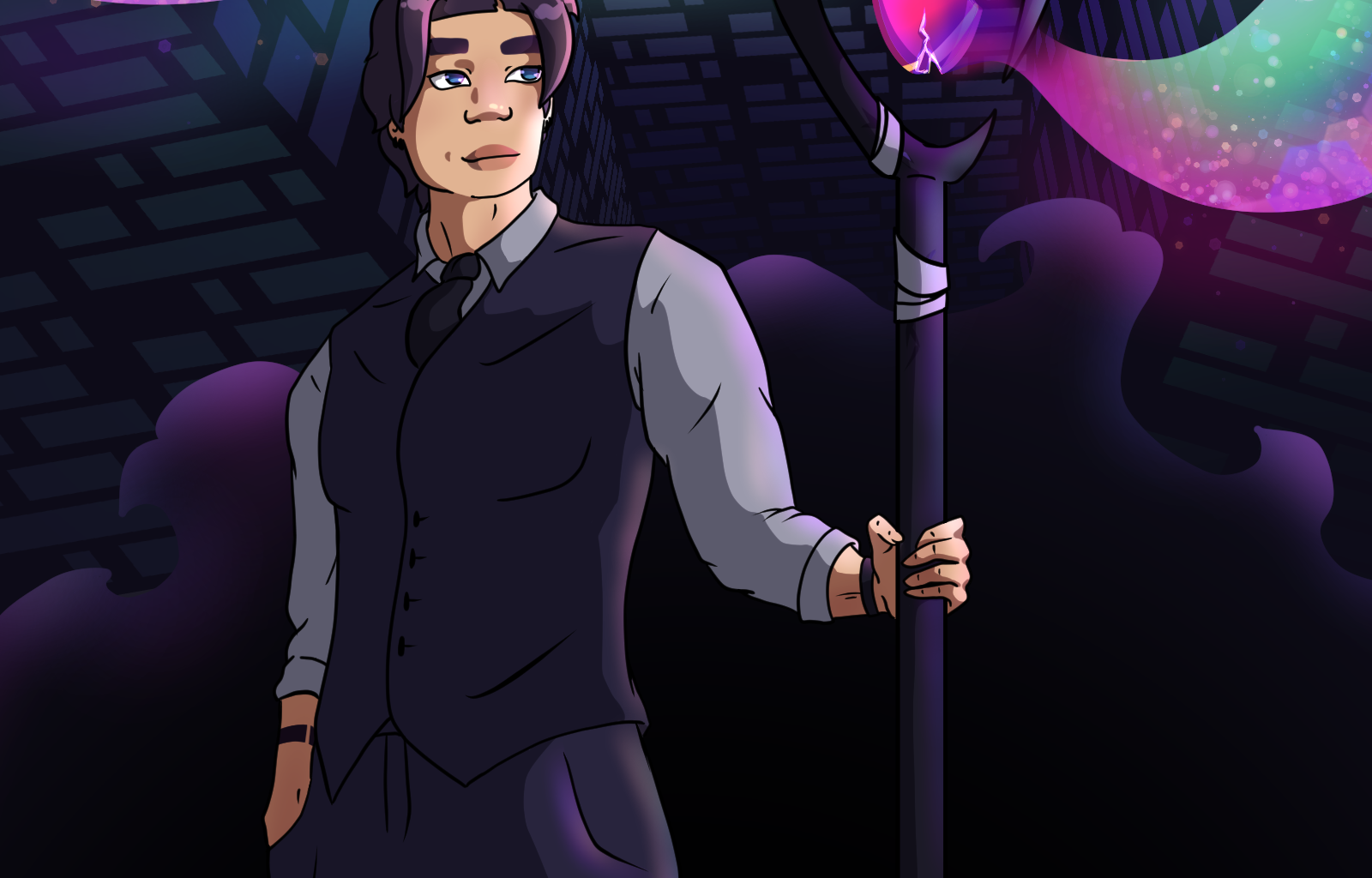 Lavender & Lilacs - Episode 2, Page 1: The Reaper and the Relic Hunter