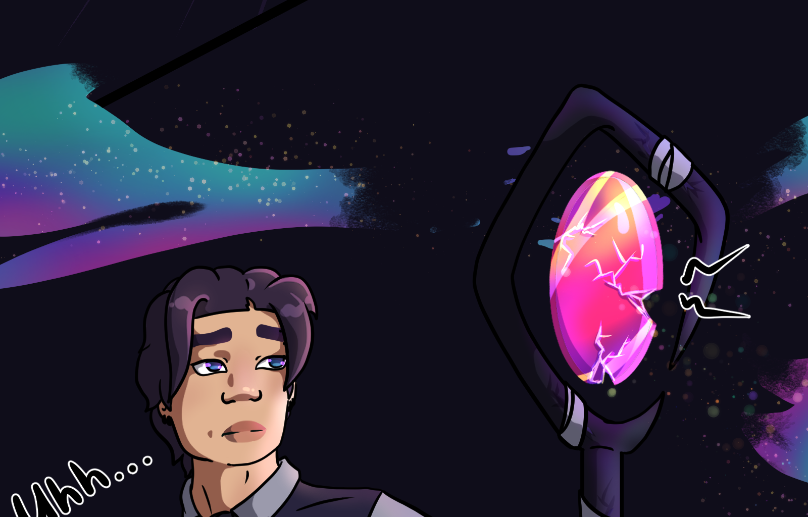 Lavender & Lilacs - Episode 2, Page 1: The Reaper and the Relic Hunter