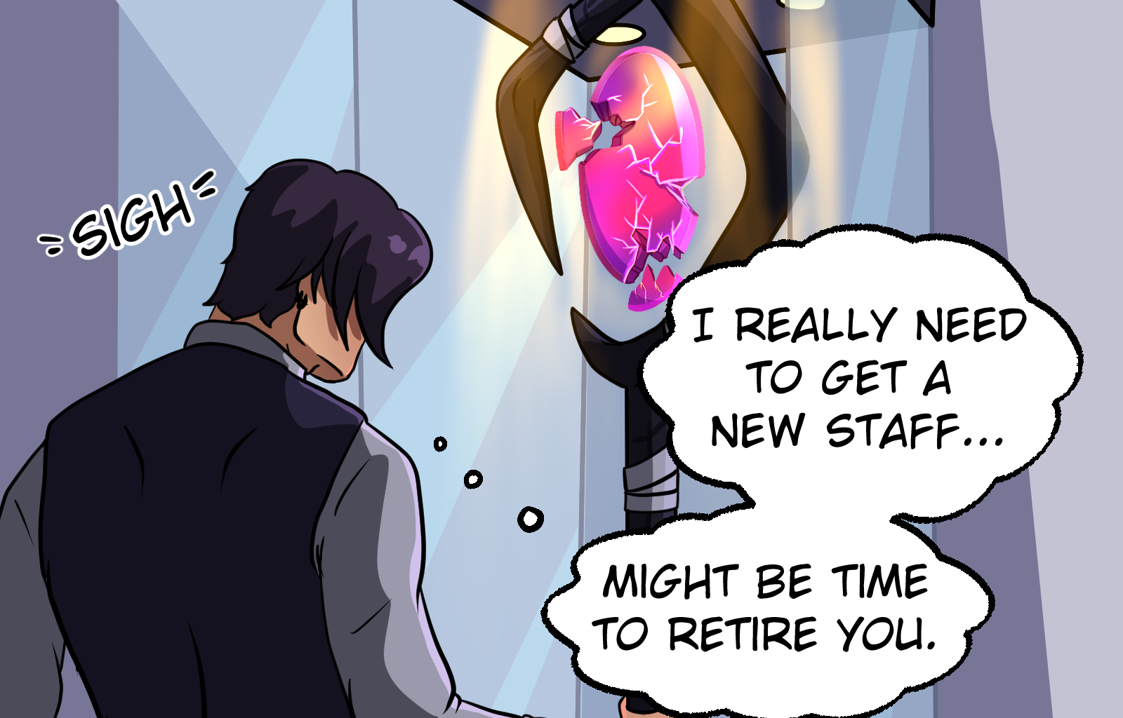 Lavender & Lilacs - Episode 2, Page 2: The Reaper and the Relic Hunter