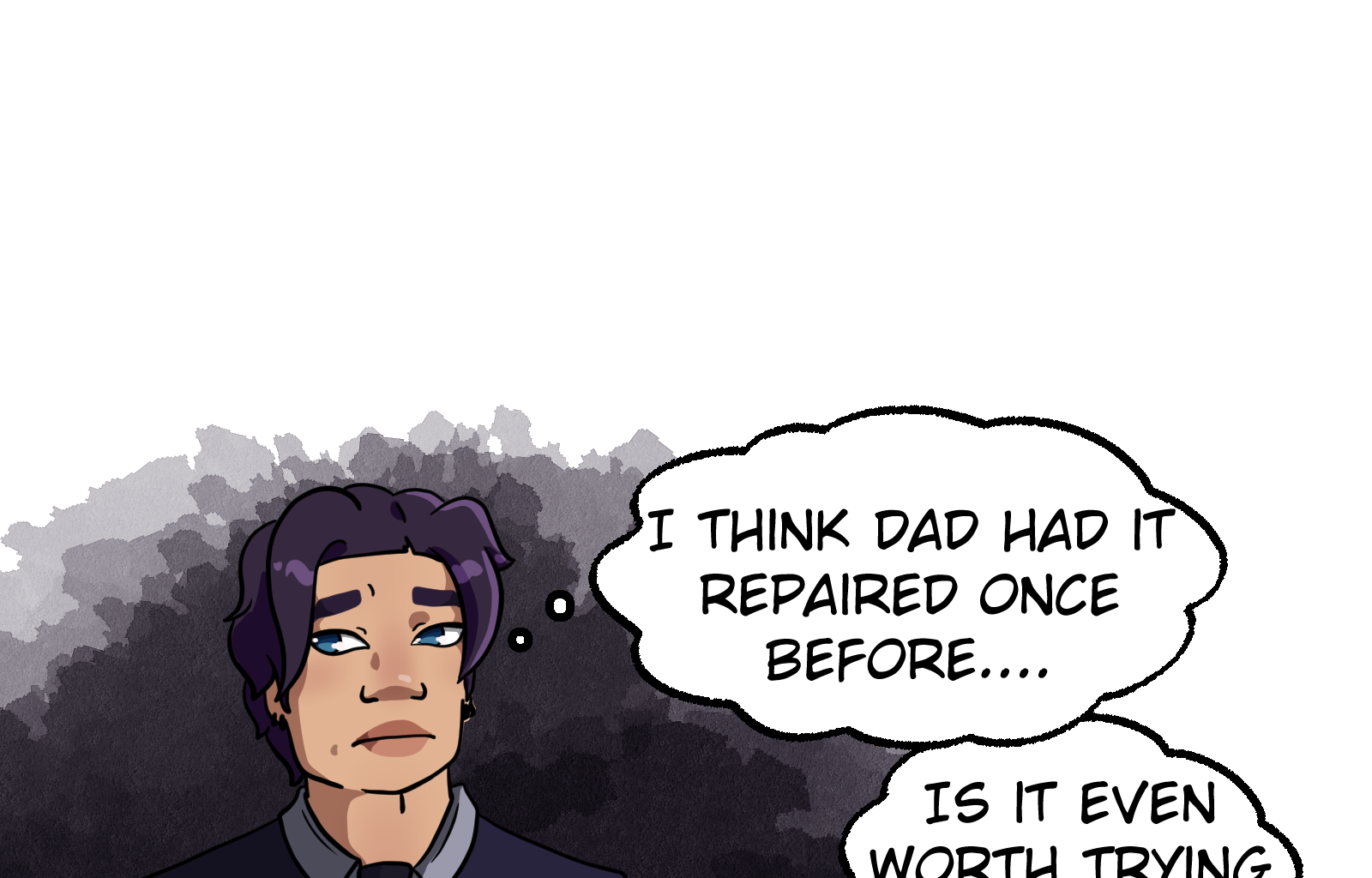 Lavender & Lilacs - Episode 2, Page 3: The Reaper and the Relic Hunter
