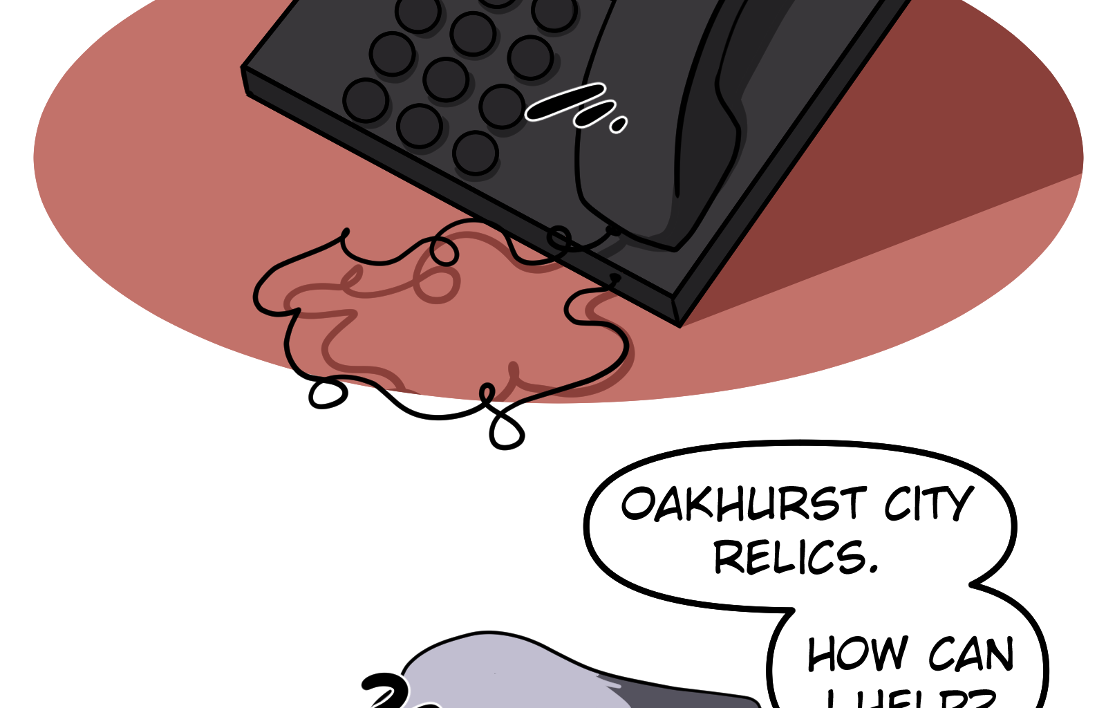 Lavender & Lilacs - Episode 2, Page 3: The Reaper and the Relic Hunter