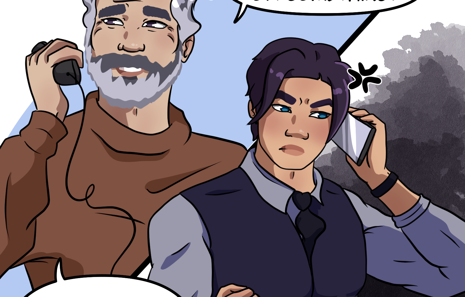 Lavender & Lilacs - Episode 2, Page 3: The Reaper and the Relic Hunter