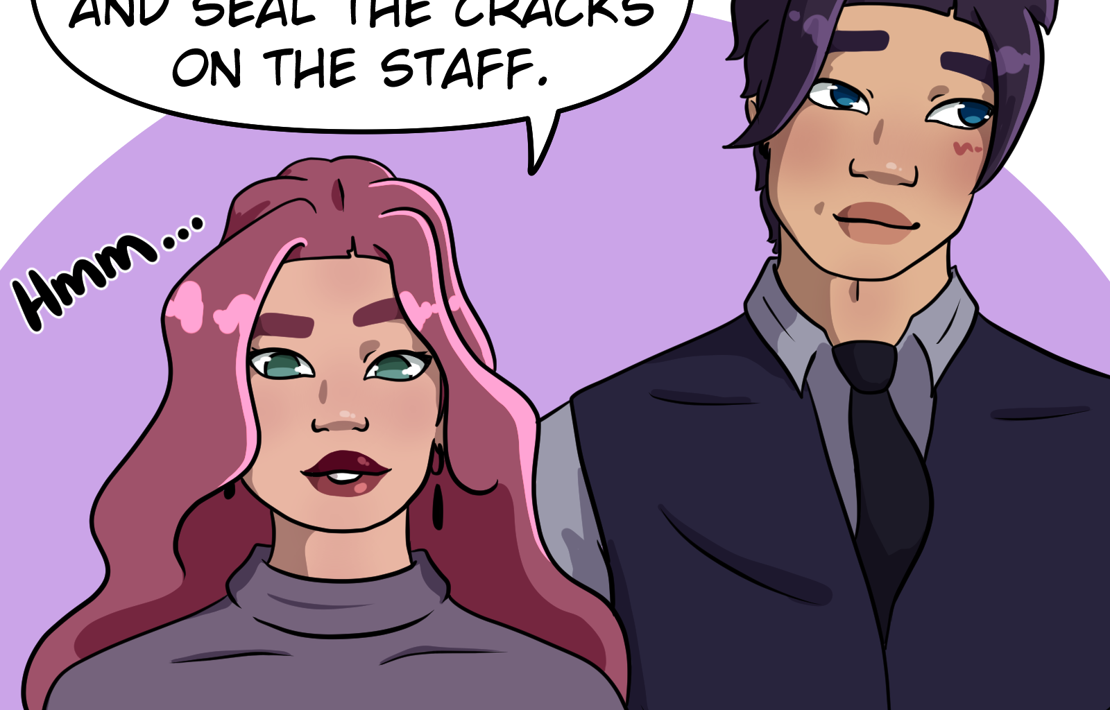 Lavender & Lilacs - Episode 3, Page 3: The Soul Staff