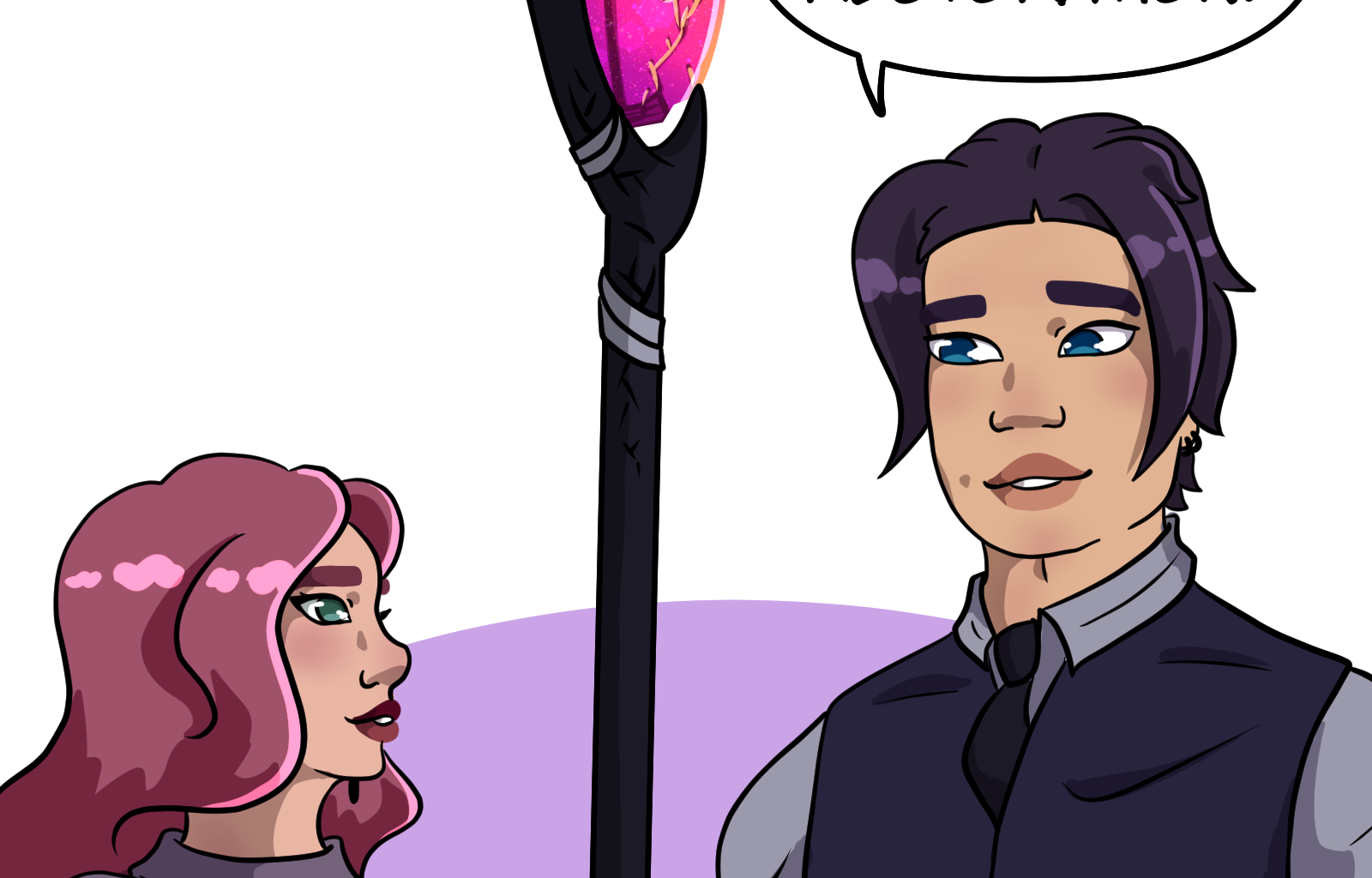 Lavender & Lilacs - Episode 3, Page 4: The Soul Staff