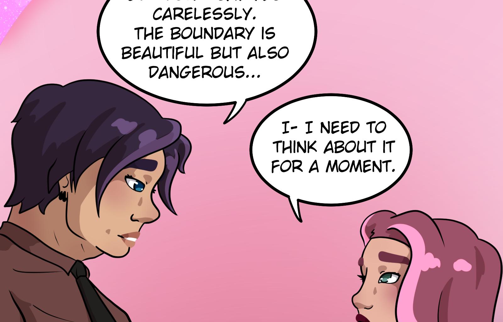 Lavender & Lilacs - Episode 8, Page 4: The Boundary