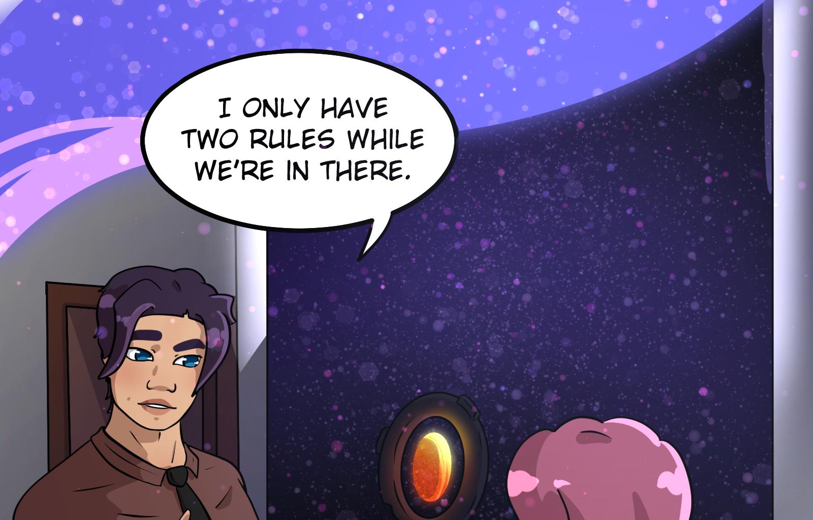 Lavender & Lilacs - Episode 8, Page 7: The Boundary