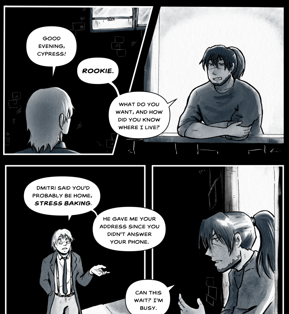 The Long Watch - Episode 4, Page 1: CWP - 2