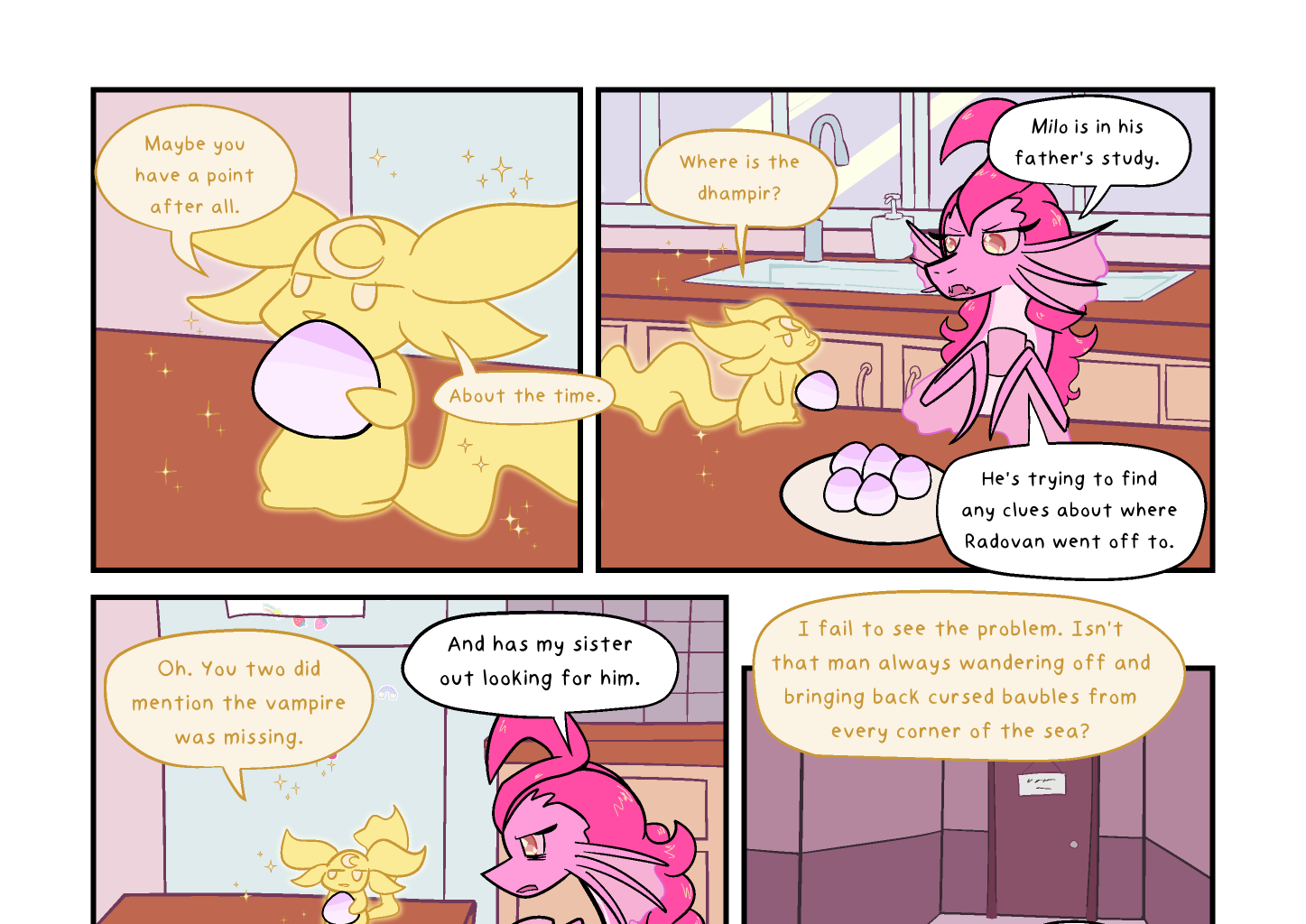 On Starlit Tides - Episode 32, Page 1: Chapter 4 - Page 4