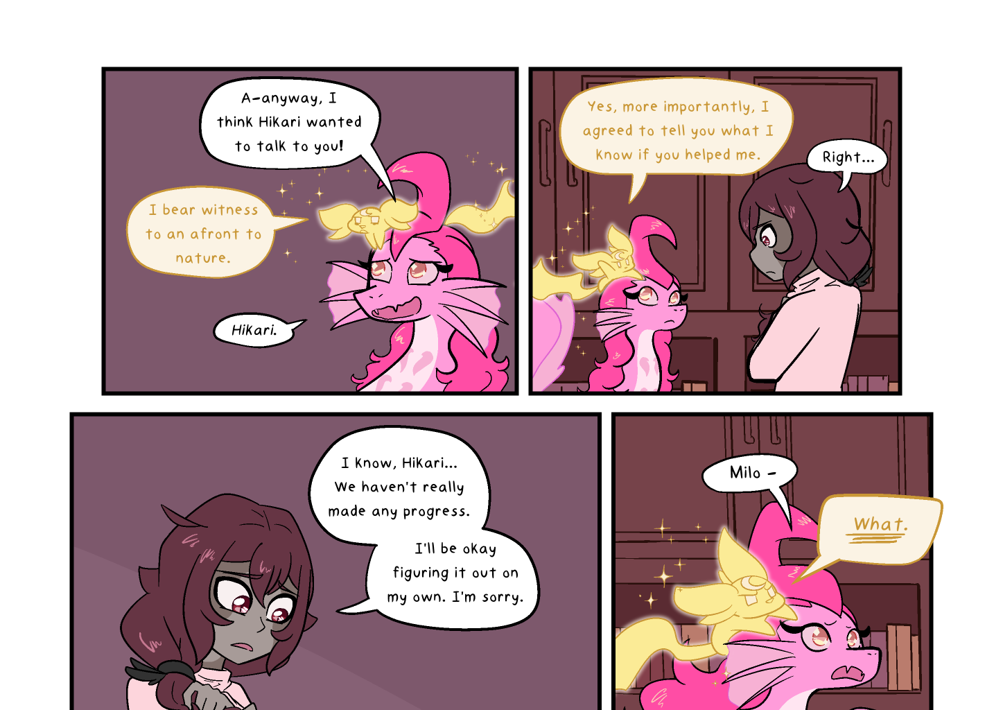 On Starlit Tides - Episode 36, Page 1: Chapter 4 - Page 8