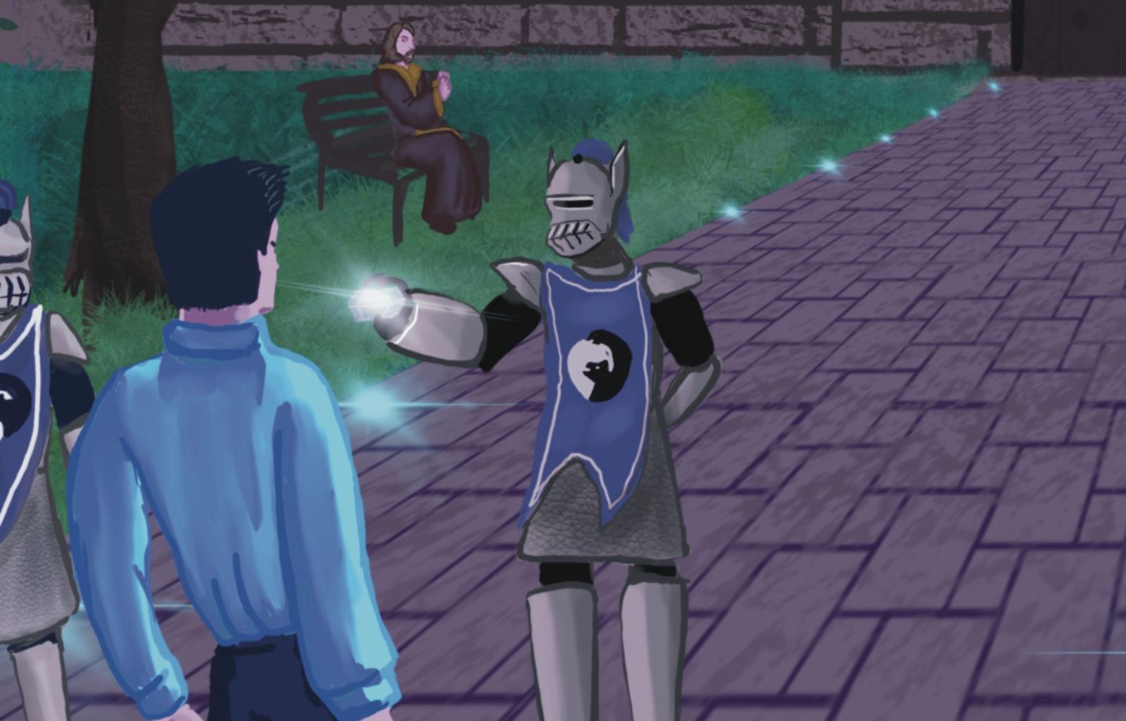 Sage Eyes: The Light Thief - Episode 1, Page 11: Chapter 1: The Dance