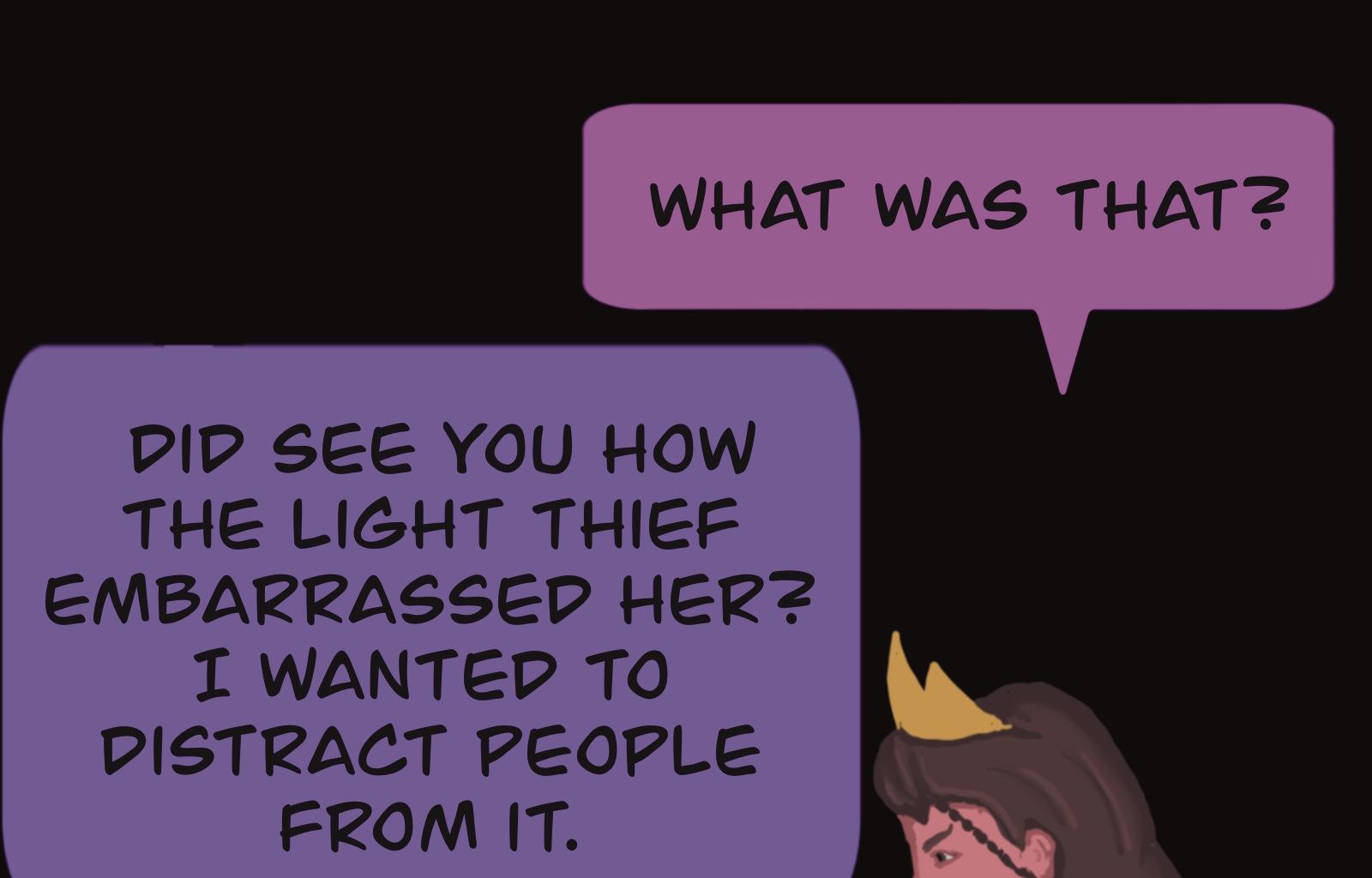 Sage Eyes: The Light Thief - Episode 1, Page 34: Chapter 1: The Dance