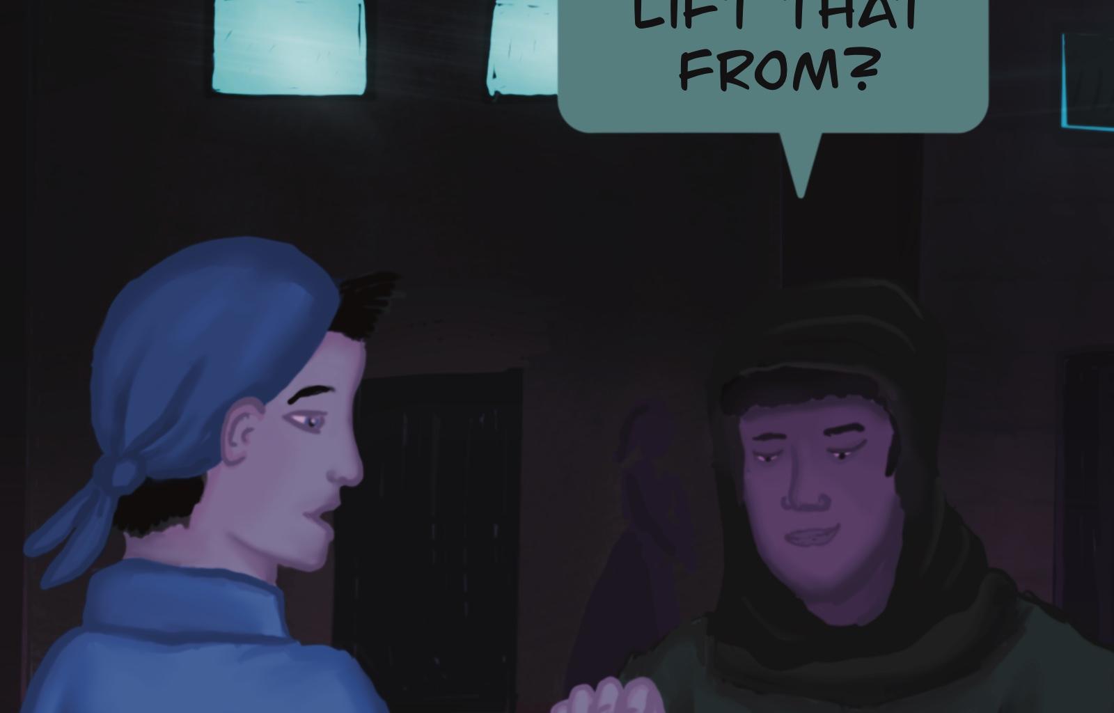 Sage Eyes: The Light Thief - Episode 1, Page 39: Chapter 1: The Dance