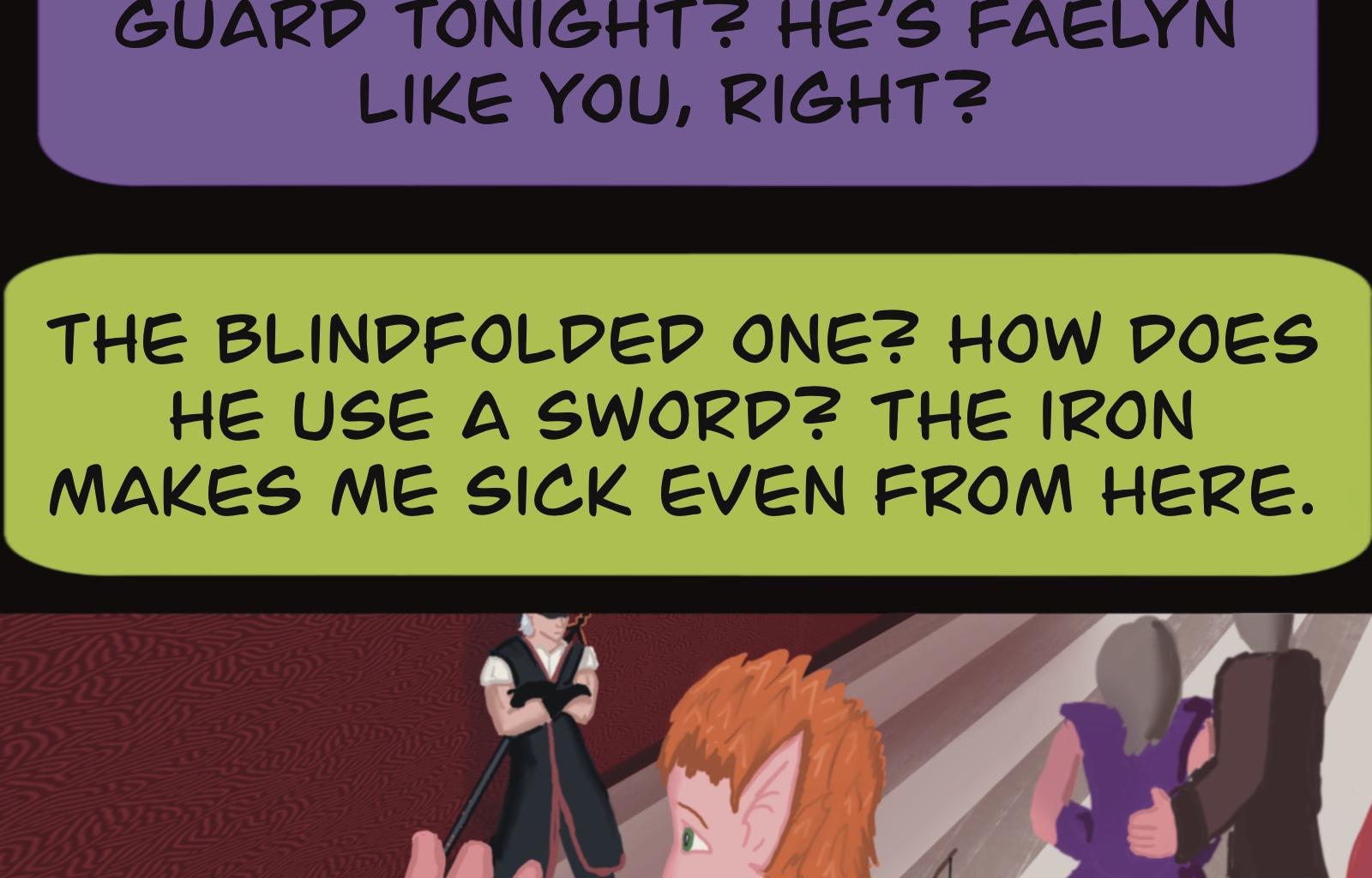 Sage Eyes: The Light Thief - Episode 1, Page 43: Chapter 1: The Dance