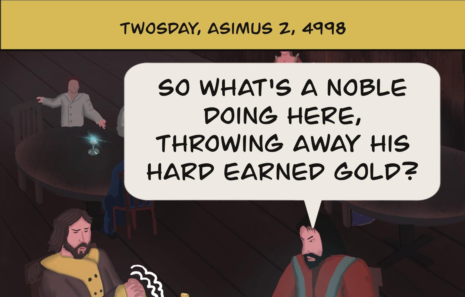 Sage Eyes: The Light Thief - Episode 2, Page 3: Chapter 2: A Gamble