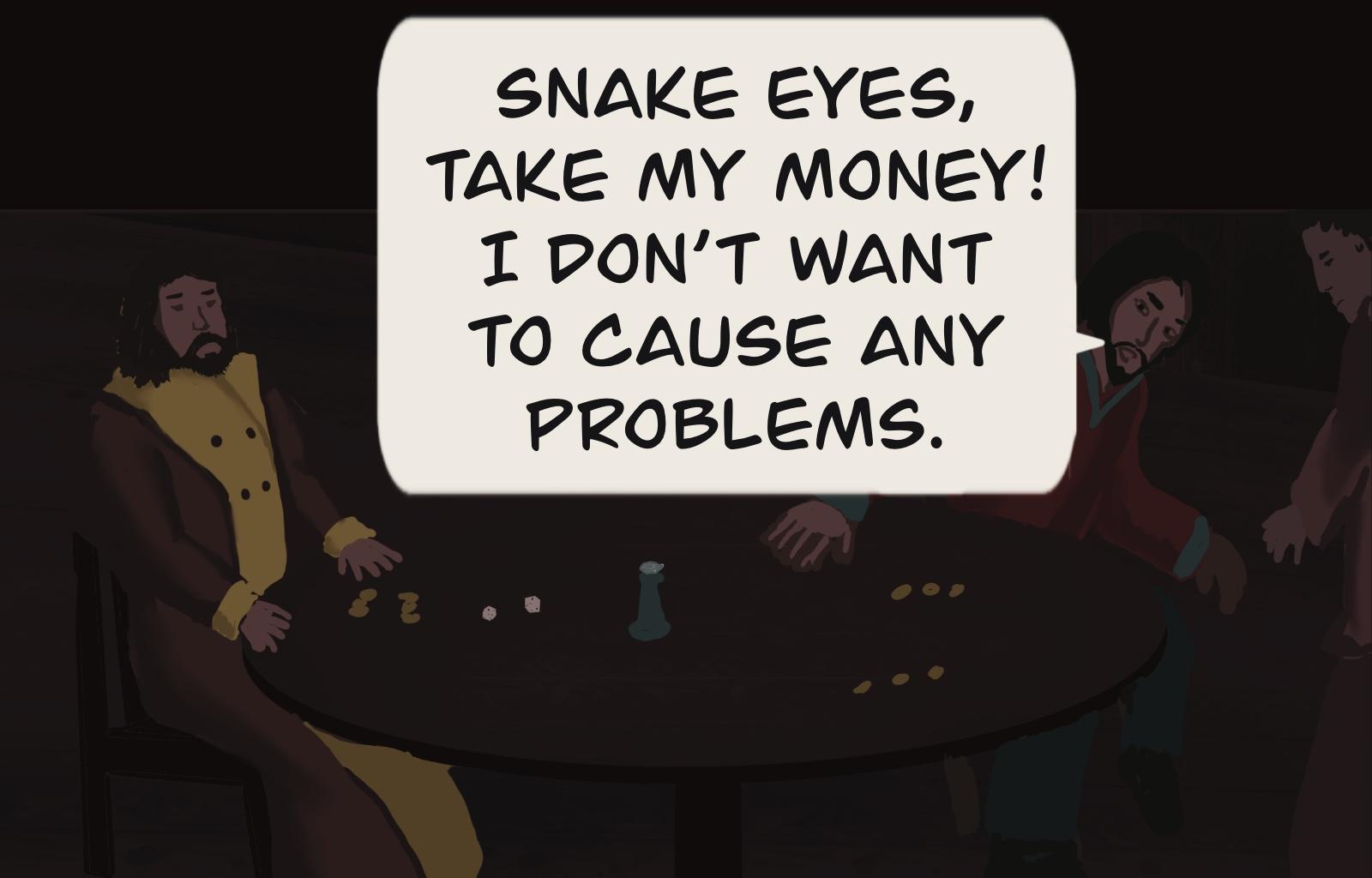 Sage Eyes: The Light Thief - Episode 2, Page 6: Chapter 2: A Gamble