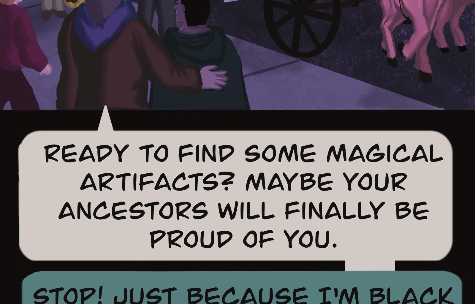 Sage Eyes: The Light Thief - Episode 2, Page 9: Chapter 2: A Gamble