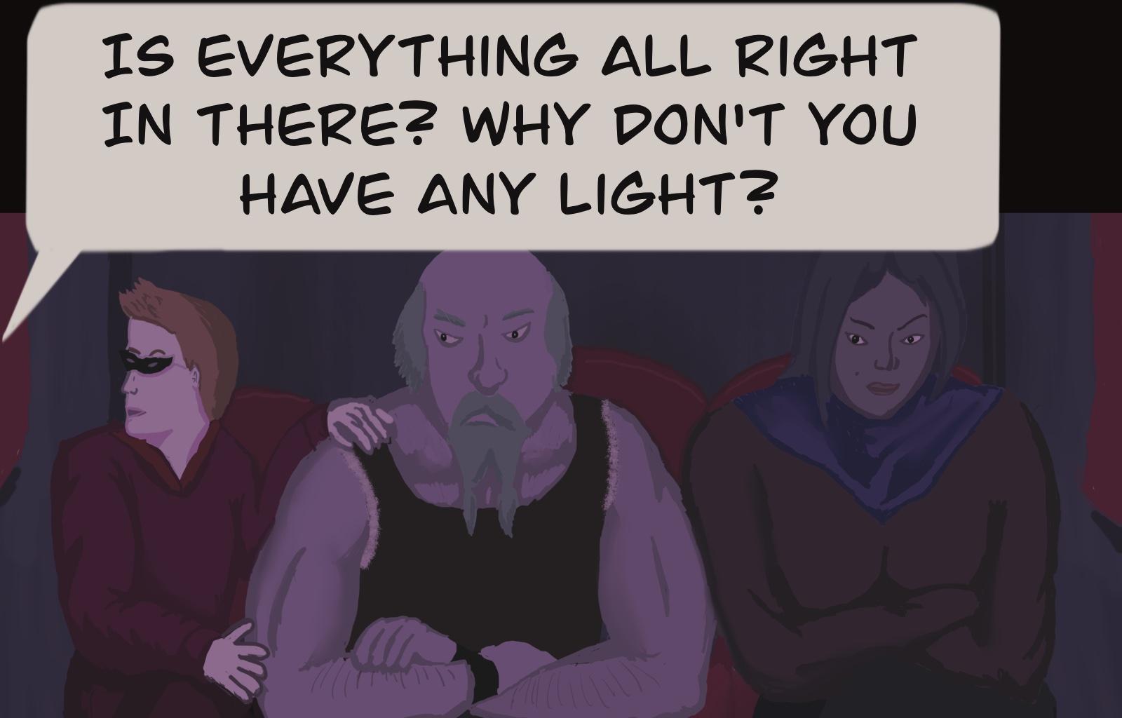 Sage Eyes: The Light Thief - Episode 2, Page 11: Chapter 2: A Gamble