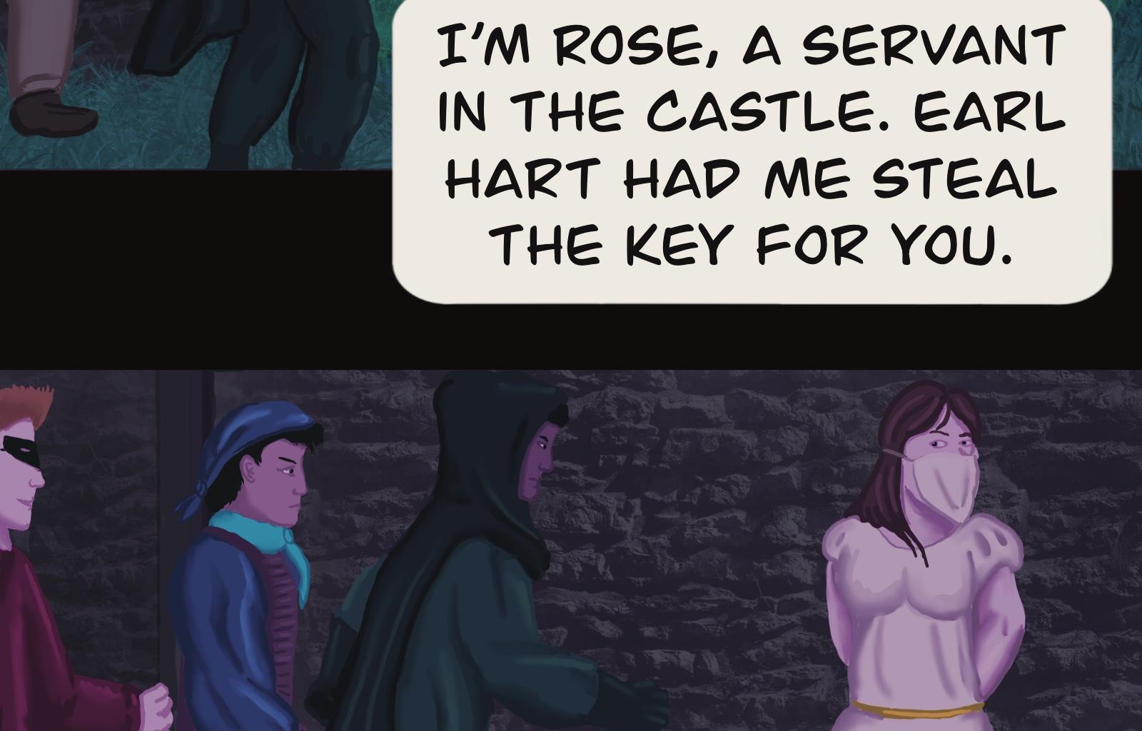 Sage Eyes: The Light Thief - Episode 2, Page 13: Chapter 2: A Gamble