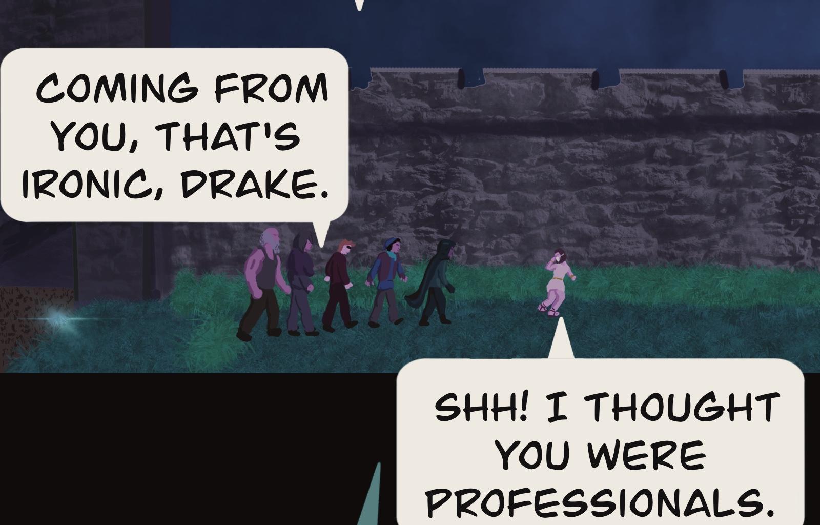 Sage Eyes: The Light Thief - Episode 2, Page 13: Chapter 2: A Gamble