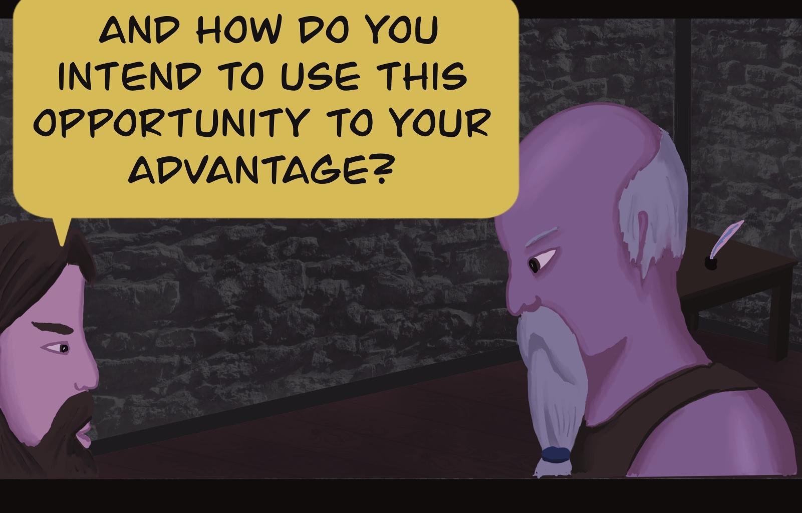 Sage Eyes: The Light Thief - Episode 2, Page 18: Chapter 2: A Gamble