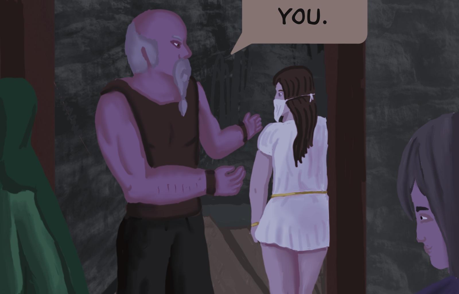 Sage Eyes: The Light Thief - Episode 2, Page 19: Chapter 2: A Gamble