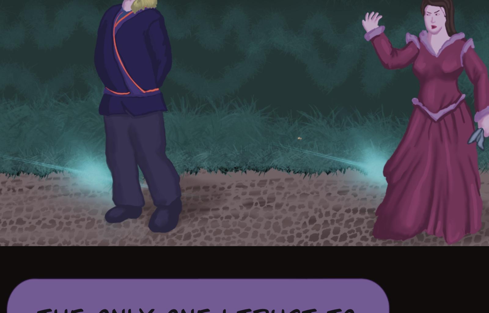 Sage Eyes: The Light Thief - Episode 2, Page 28: Chapter 2: A Gamble