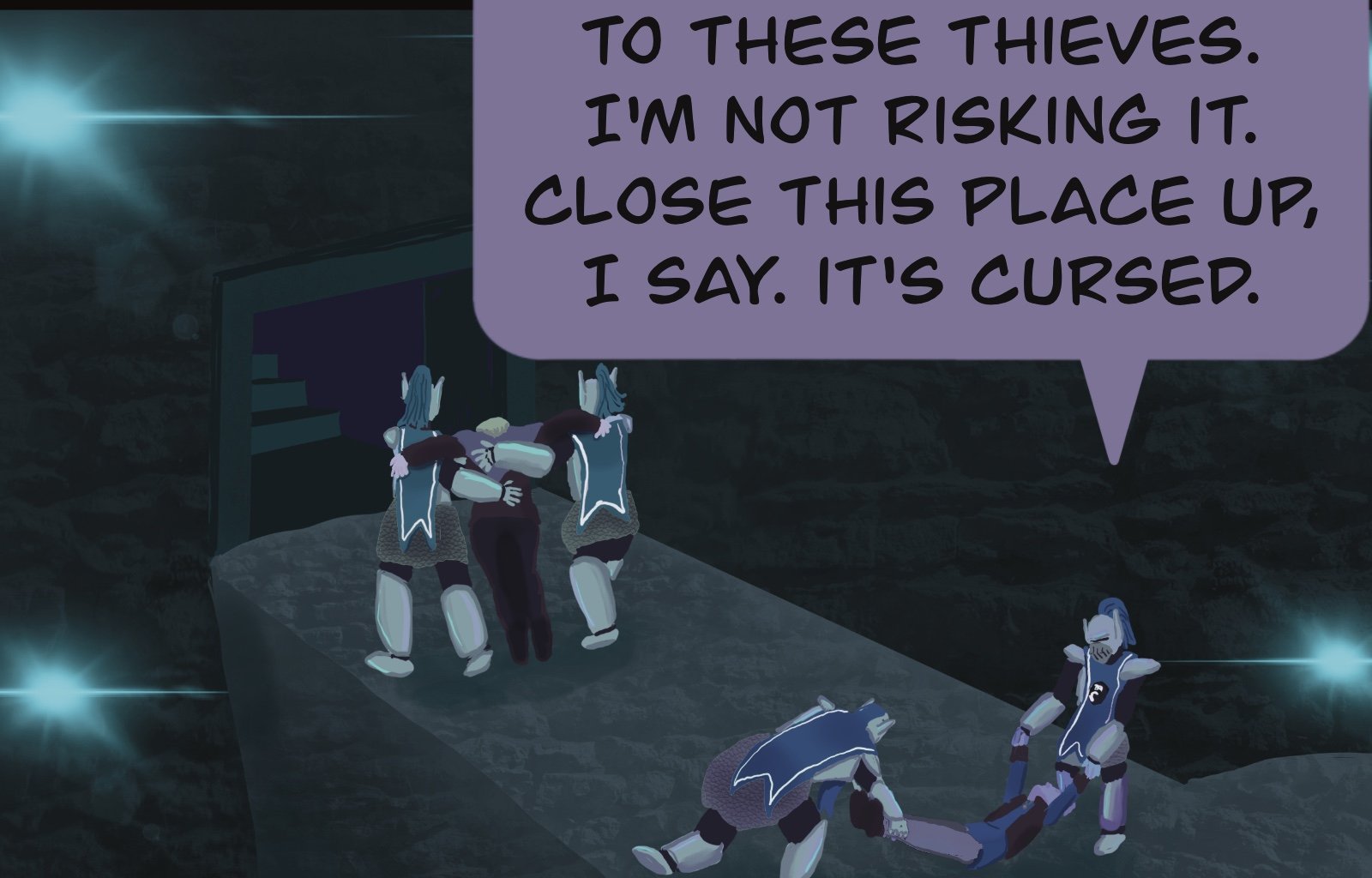 Sage Eyes: The Light Thief - Episode 3, Page 7: Chapter 3 The Escape