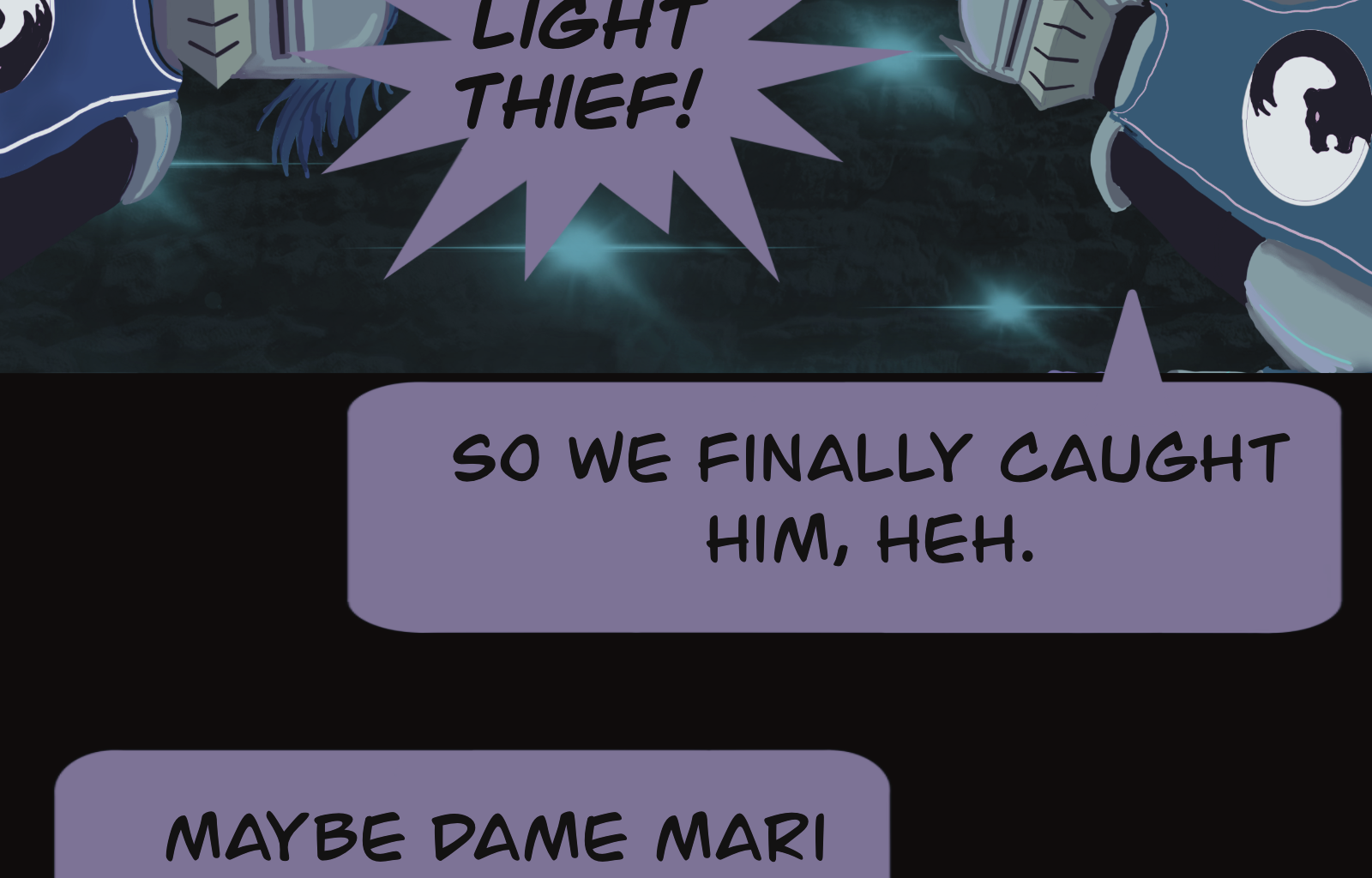 Sage Eyes: The Light Thief - Episode 3, Page 8: Chapter 3 The Escape