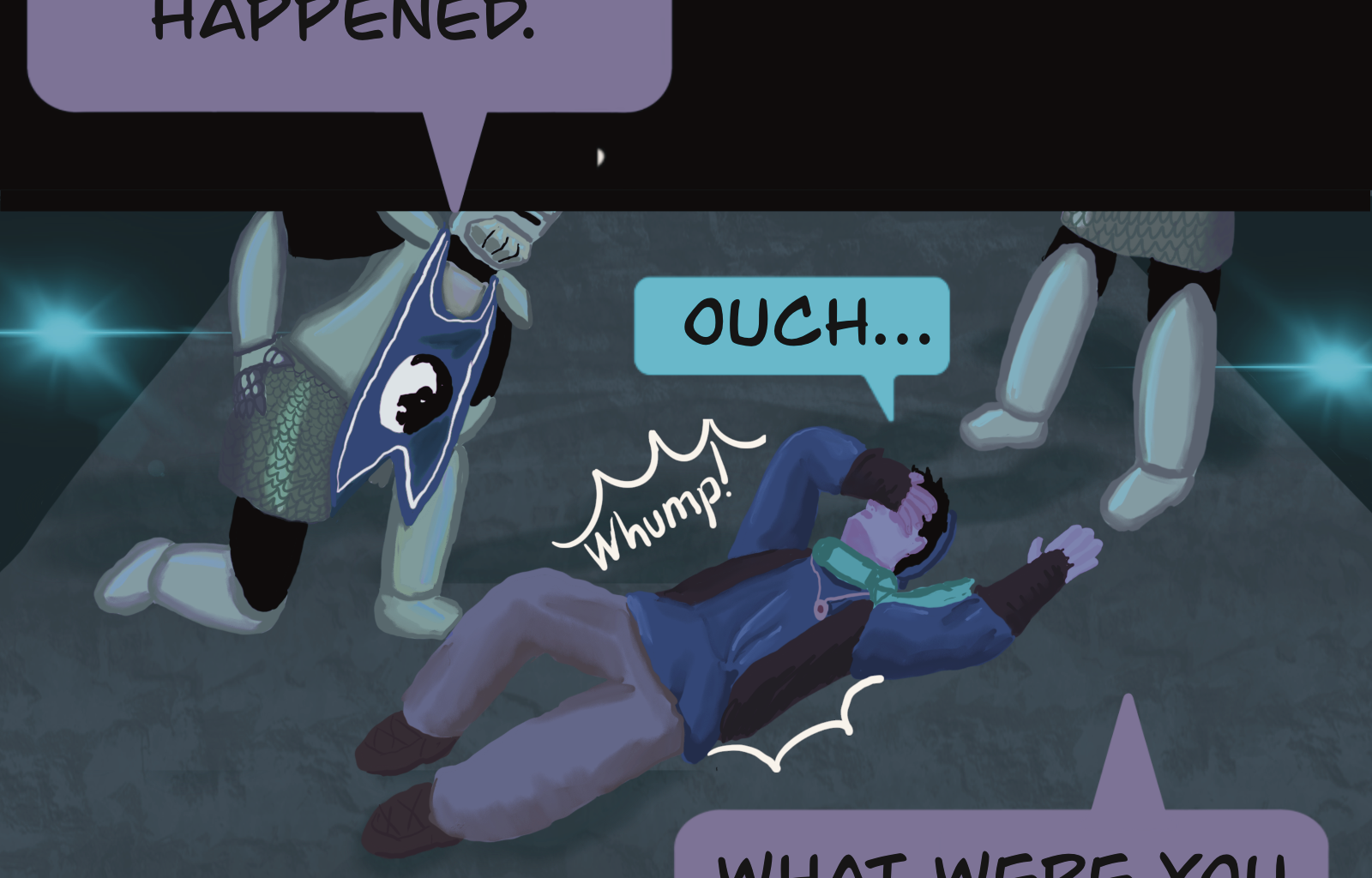 Sage Eyes: The Light Thief - Episode 3, Page 12: Chapter 3 The Escape