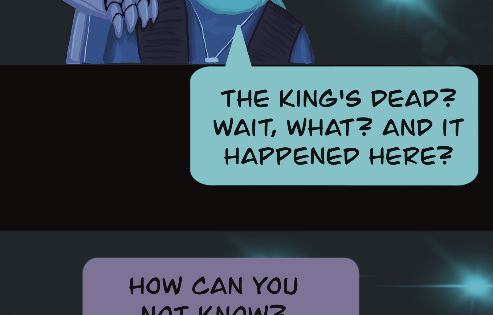 Sage Eyes: The Light Thief - Episode 3, Page 17: Chapter 3 The Escape