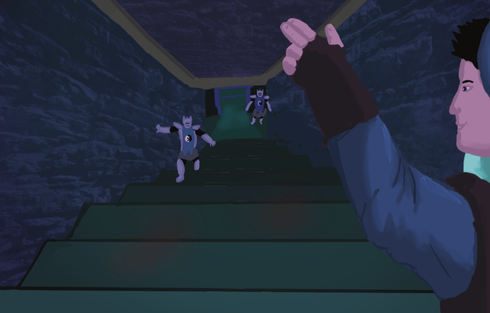 Sage Eyes: The Light Thief - Episode 3, Page 24: Chapter 3 The Escape