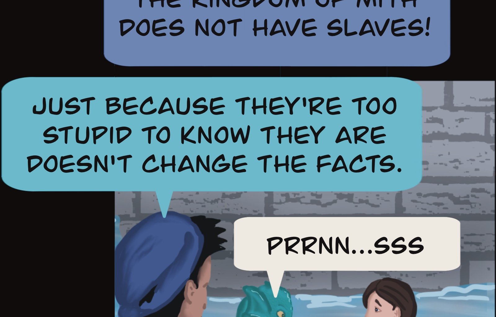Sage Eyes: The Light Thief - Episode 4, Page 8: Chapter 4 False Friends