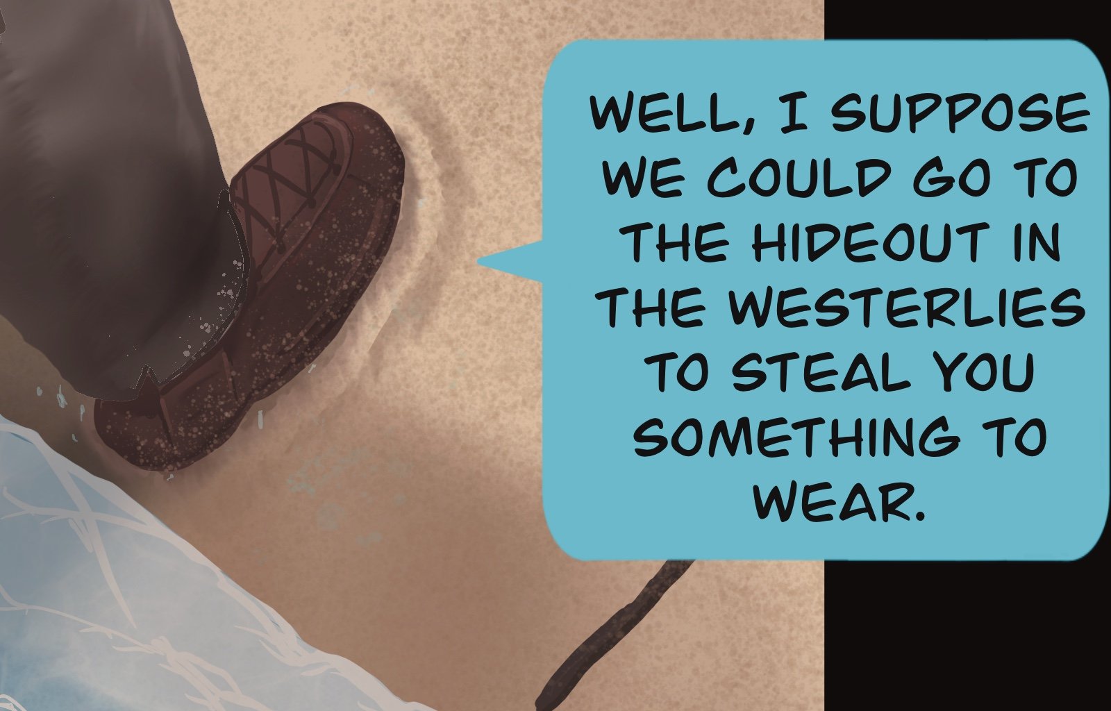 Sage Eyes: The Light Thief - Episode 4, Page 9: Chapter 4 False Friends