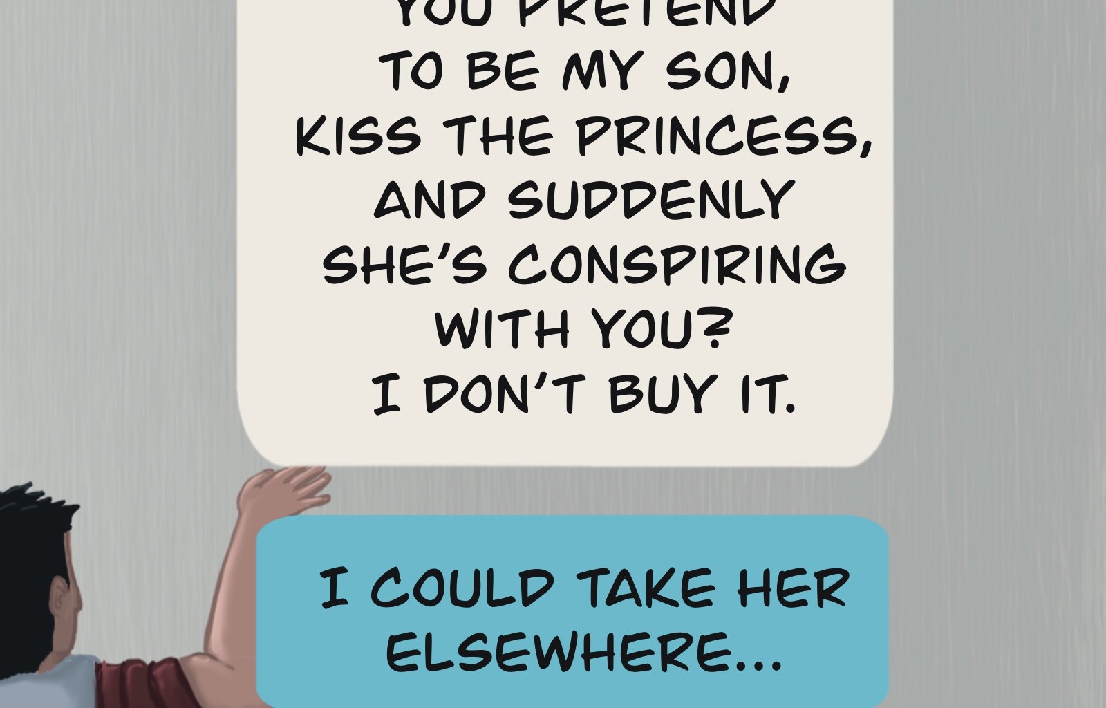 Sage Eyes: The Light Thief - Episode 4, Page 28: Chapter 4 False Friends