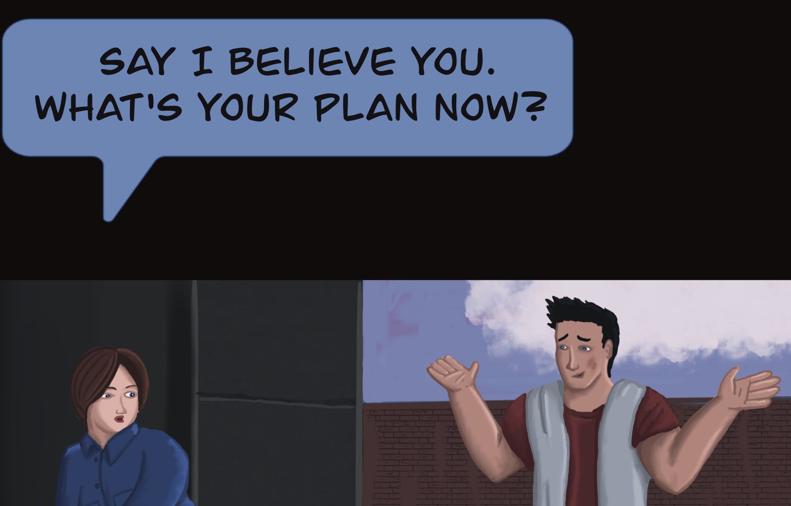 Sage Eyes: The Light Thief - Episode 4, Page 45: Chapter 4 False Friends