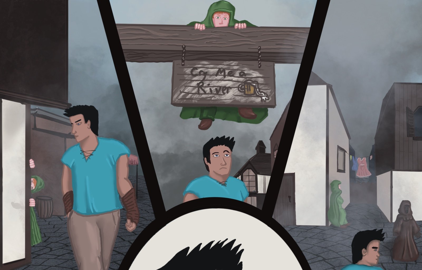 Sage Eyes: The Light Thief - Episode 5, Page 18: Chapter 5 Cloudy Skies