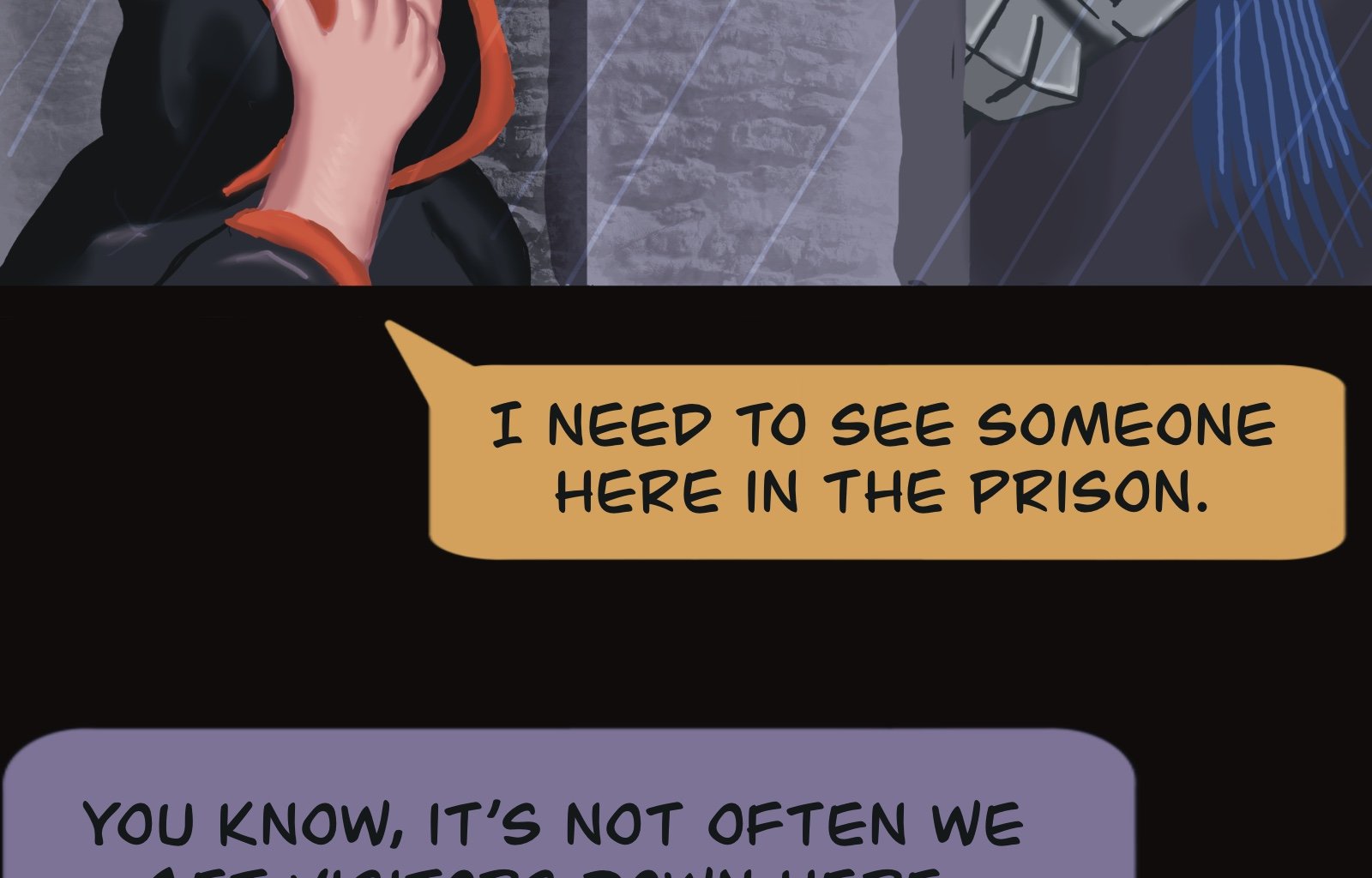 Sage Eyes: The Light Thief - Episode 5, Page 27: Chapter 5 Cloudy Skies