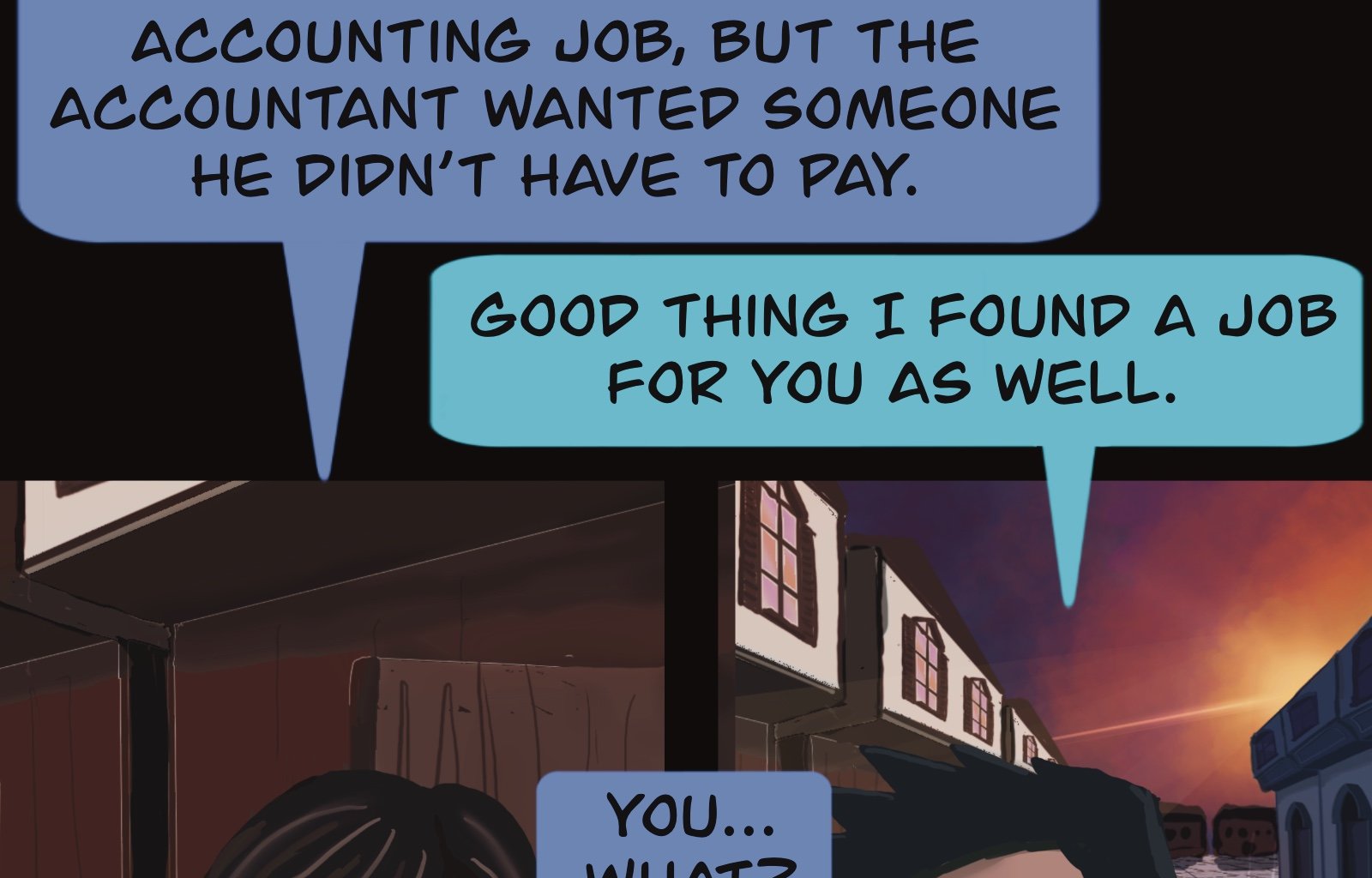 Sage Eyes: The Light Thief - Episode 5, Page 43: Chapter 5 Cloudy Skies