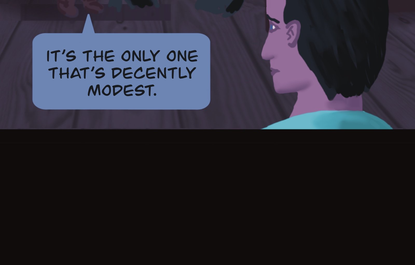 Sage Eyes: The Light Thief - Episode 6, Page 7: The Dress