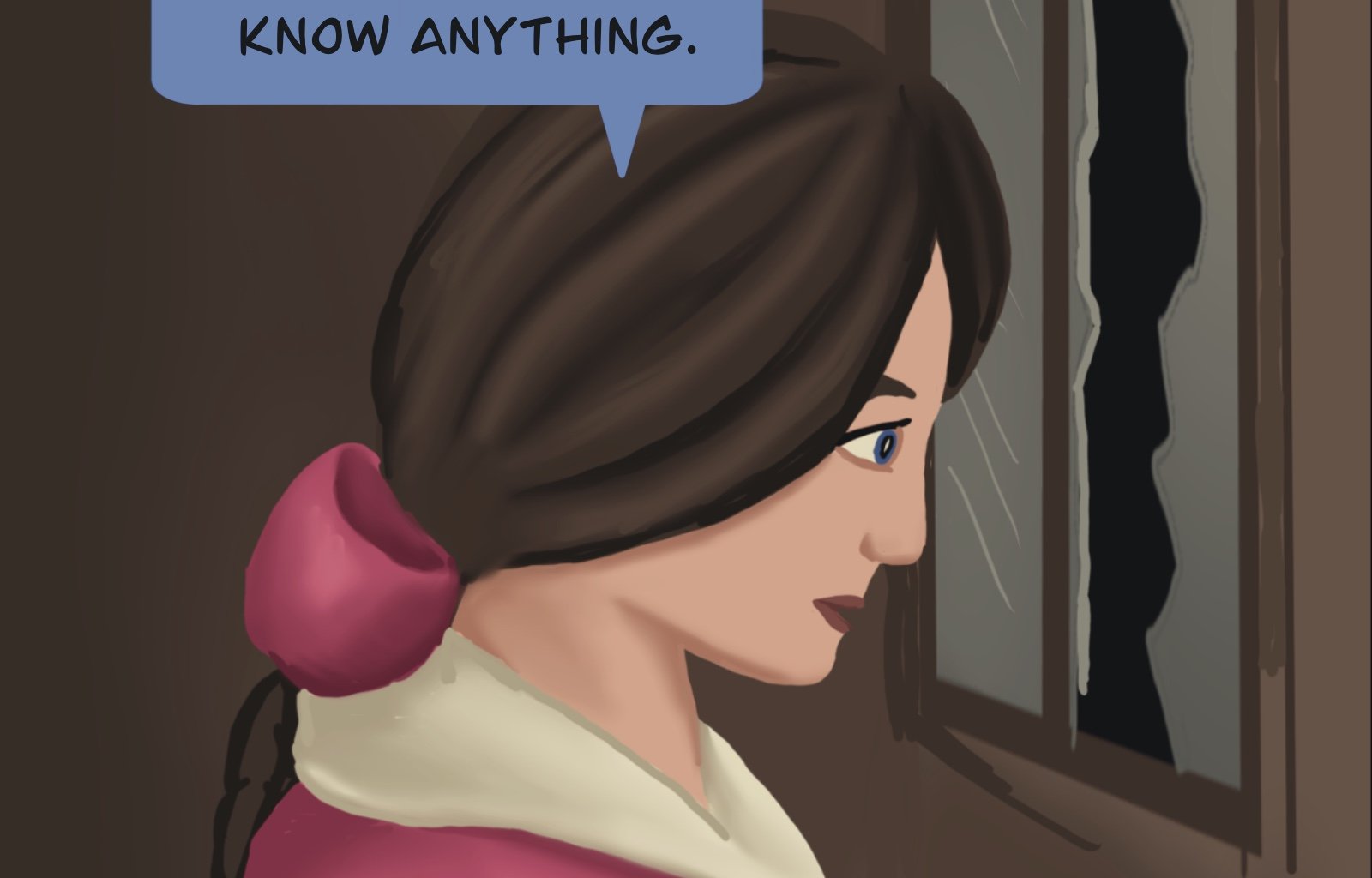 Sage Eyes: The Light Thief - Episode 6, Page 35: The Dress