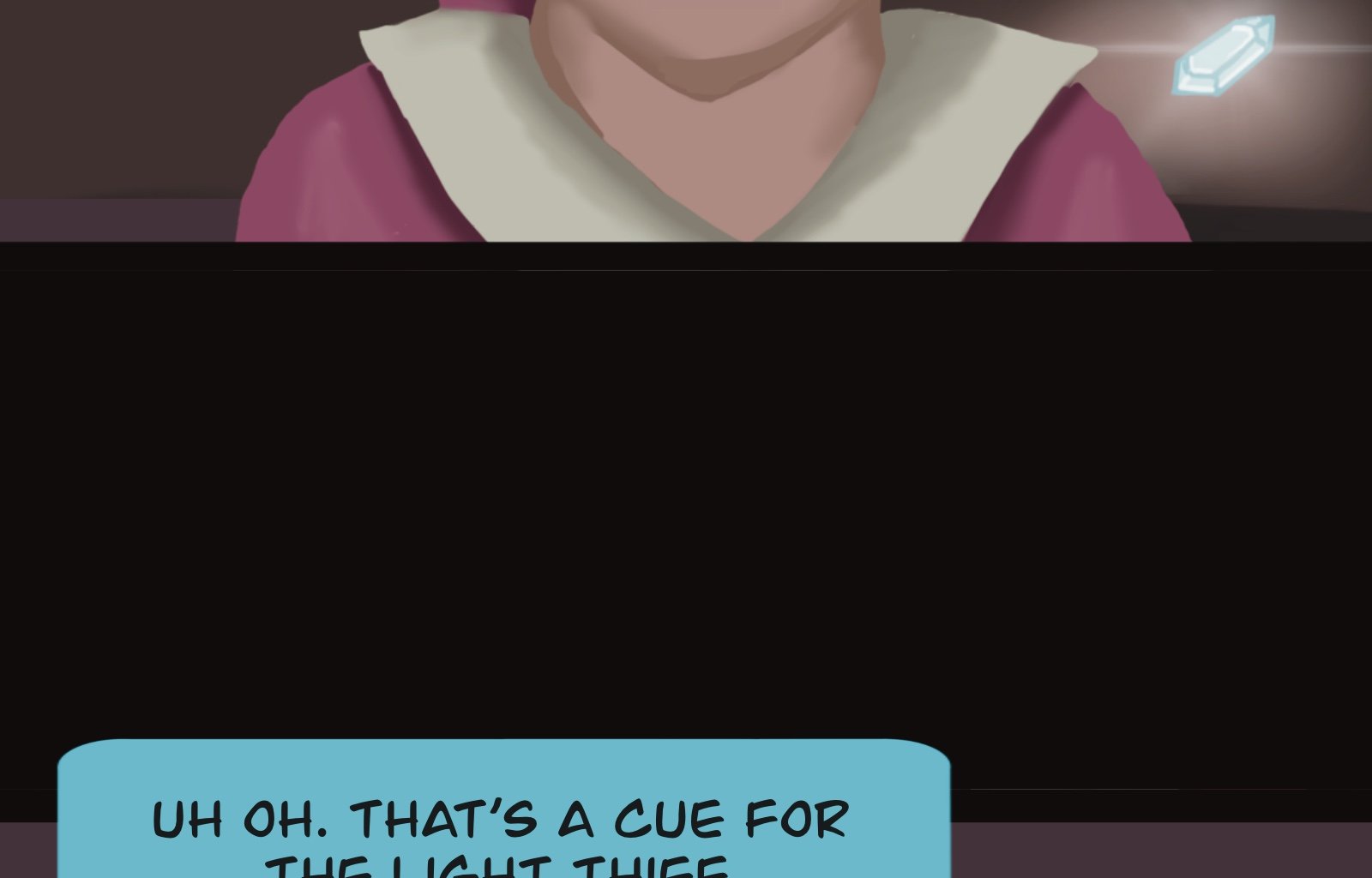 Sage Eyes: The Light Thief - Episode 6, Page 43: The Dress