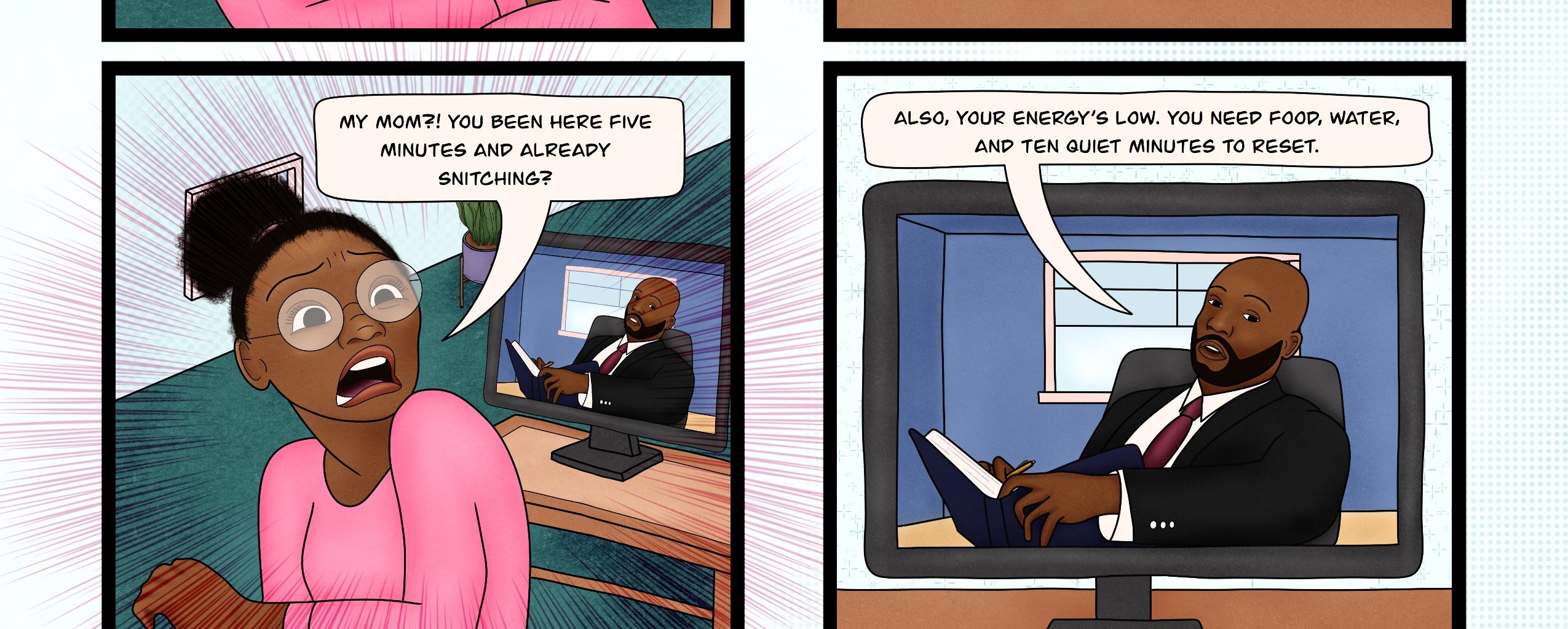 Get Some Help - Episode 3, Page 1: Impressions