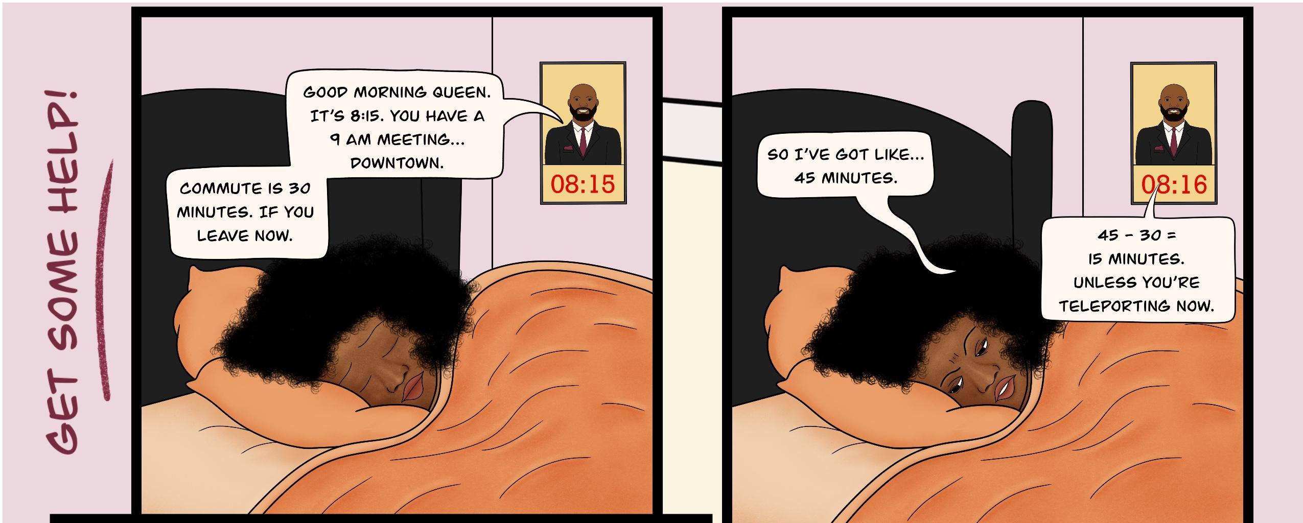 Get Some Help - Episode 5, Page 1: Always on Time