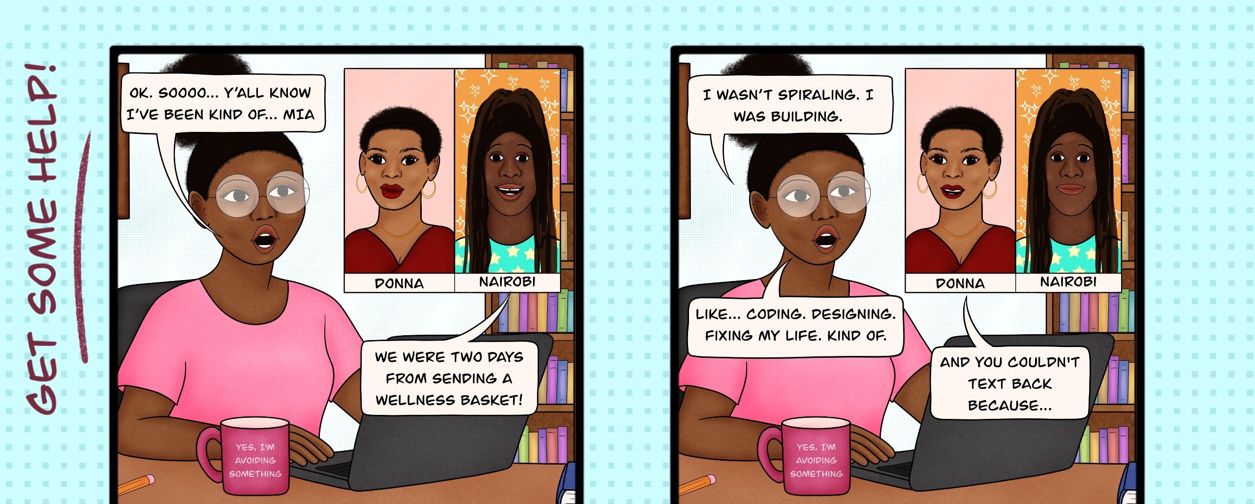 Get Some Help - Episode 9, Page 1: Meet The Besties