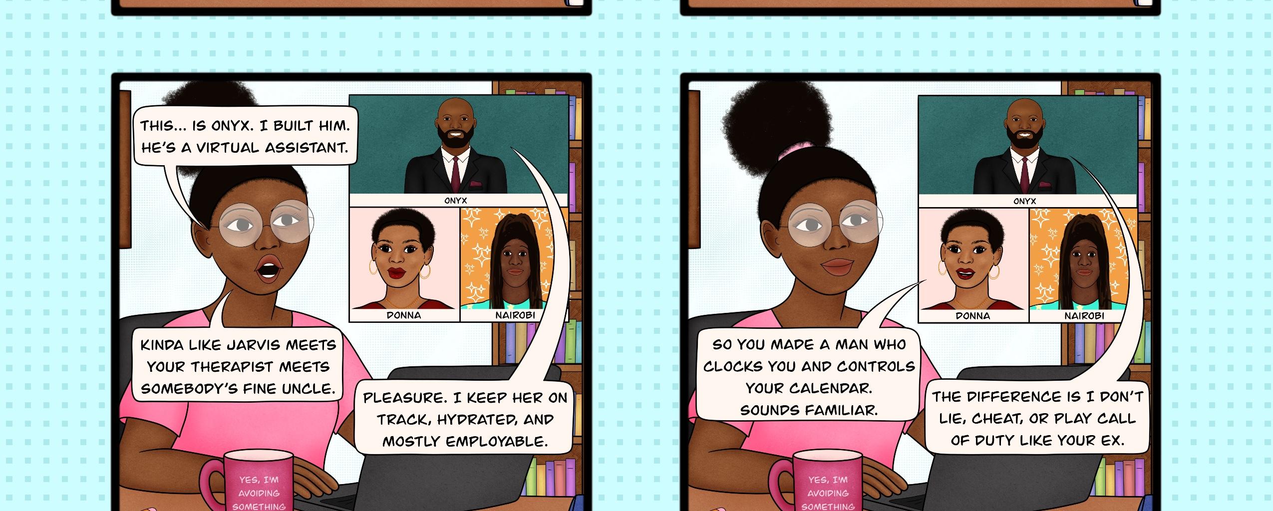 Get Some Help - Episode 9, Page 1: Meet The Besties