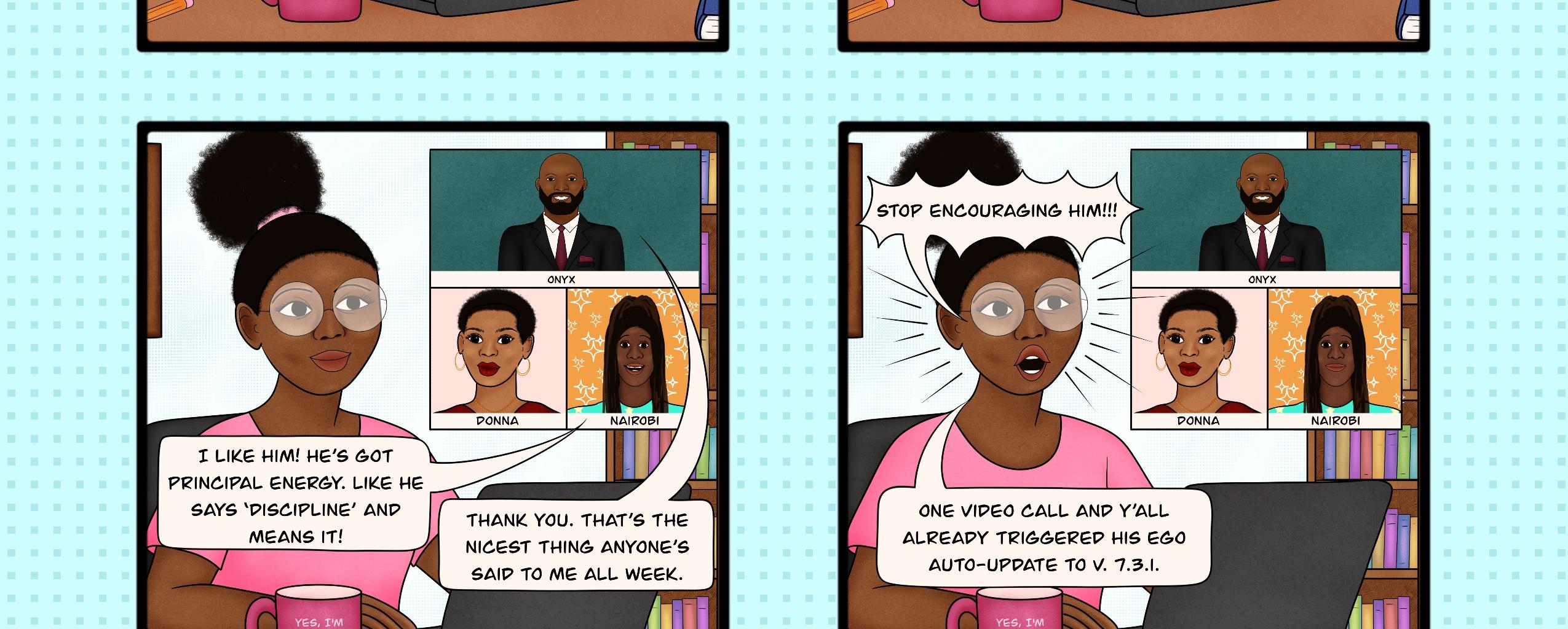 Get Some Help - Episode 9, Page 1: Meet The Besties