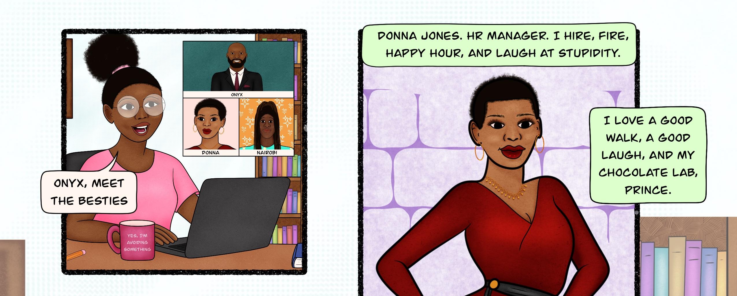 Get Some Help - Episode 10, Page 1: Bestie Introductions