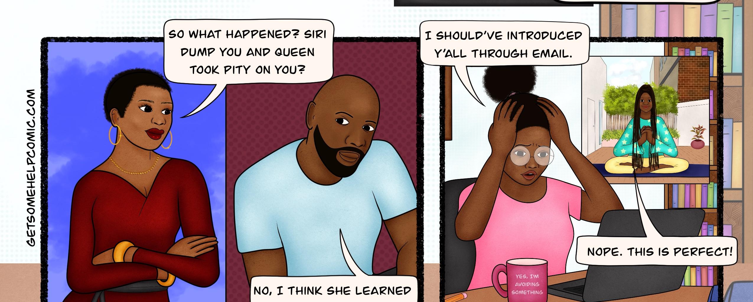 Get Some Help - Episode 10, Page 1: Bestie Introductions