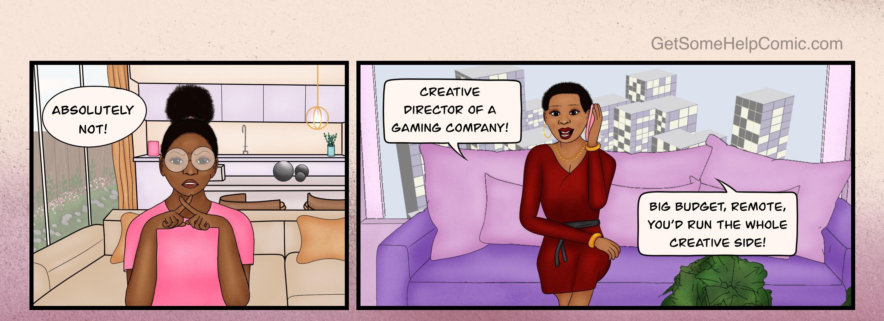 Get Some Help - Episode 14, Page 1: Ch 2 – Page 3